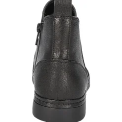 RAQUEL Leather Block Heel Shooties