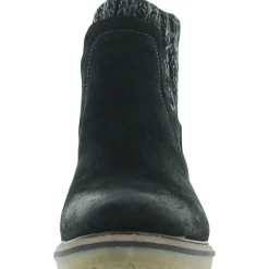 Rawnie Suede Round Toe Chelsea Boots