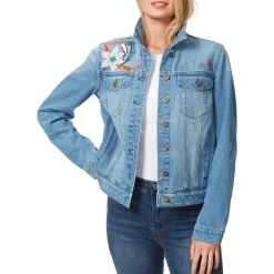Reagan Relaxed Distressed Denim Jacket