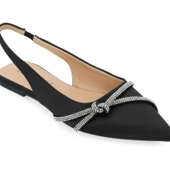 Rebbel Satin Slingback Heels