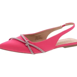 Rebbel Satin Slingback Heels