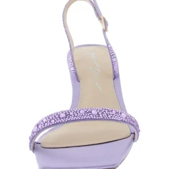 Rebel Satin Dressy Slingback Heels