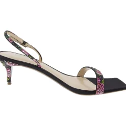 Rebel Satin Dressy Slingback Heels