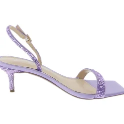 Rebel Satin Dressy Slingback Heels