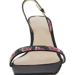 Rebel Satin Dressy Slingback Heels