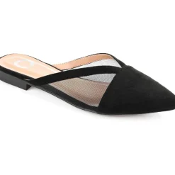 Reeo Leather Pointed Toe Mules