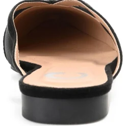 Reeo Leather Pointed Toe Mules