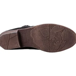 Reese Suede Block Heel Ankle Boots