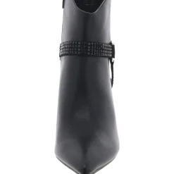 Reesie Faux Leather Dressy Ankle Boots