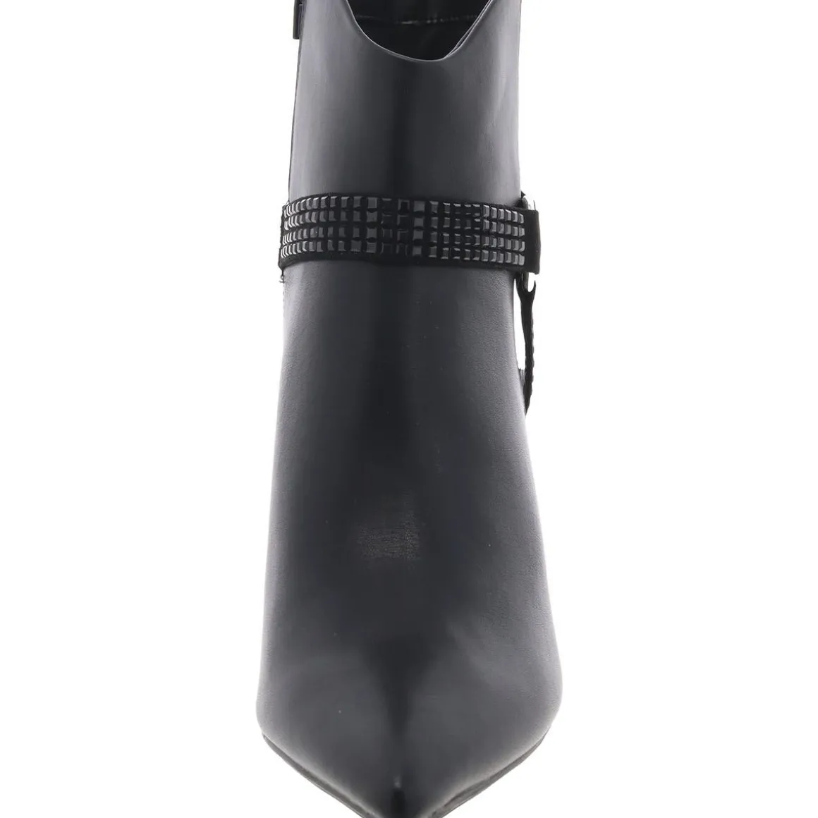 Reesie Faux Leather Dressy Ankle Boots