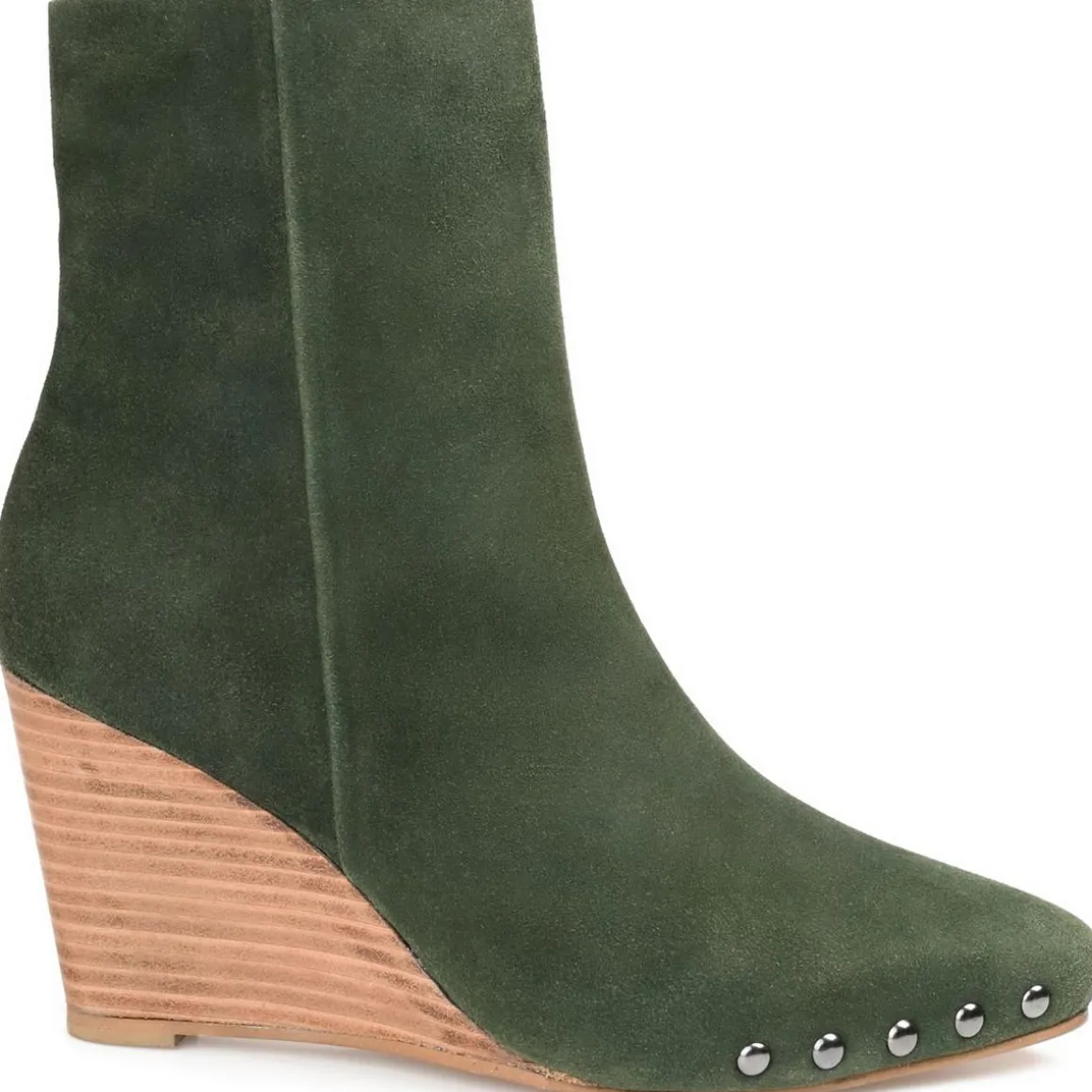 Reeya Suede Studded Ankle Boots