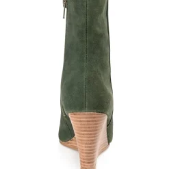 Reeya Suede Studded Ankle Boots