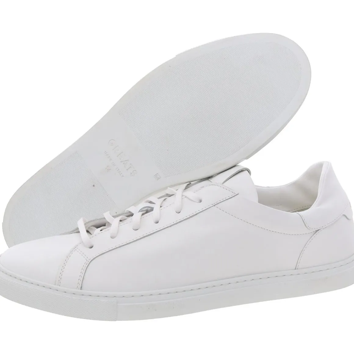 Reign Lace-Up Leather Casual And Fashion Sneakers