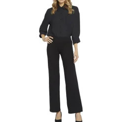 Relaxed Straight Leg Pants
