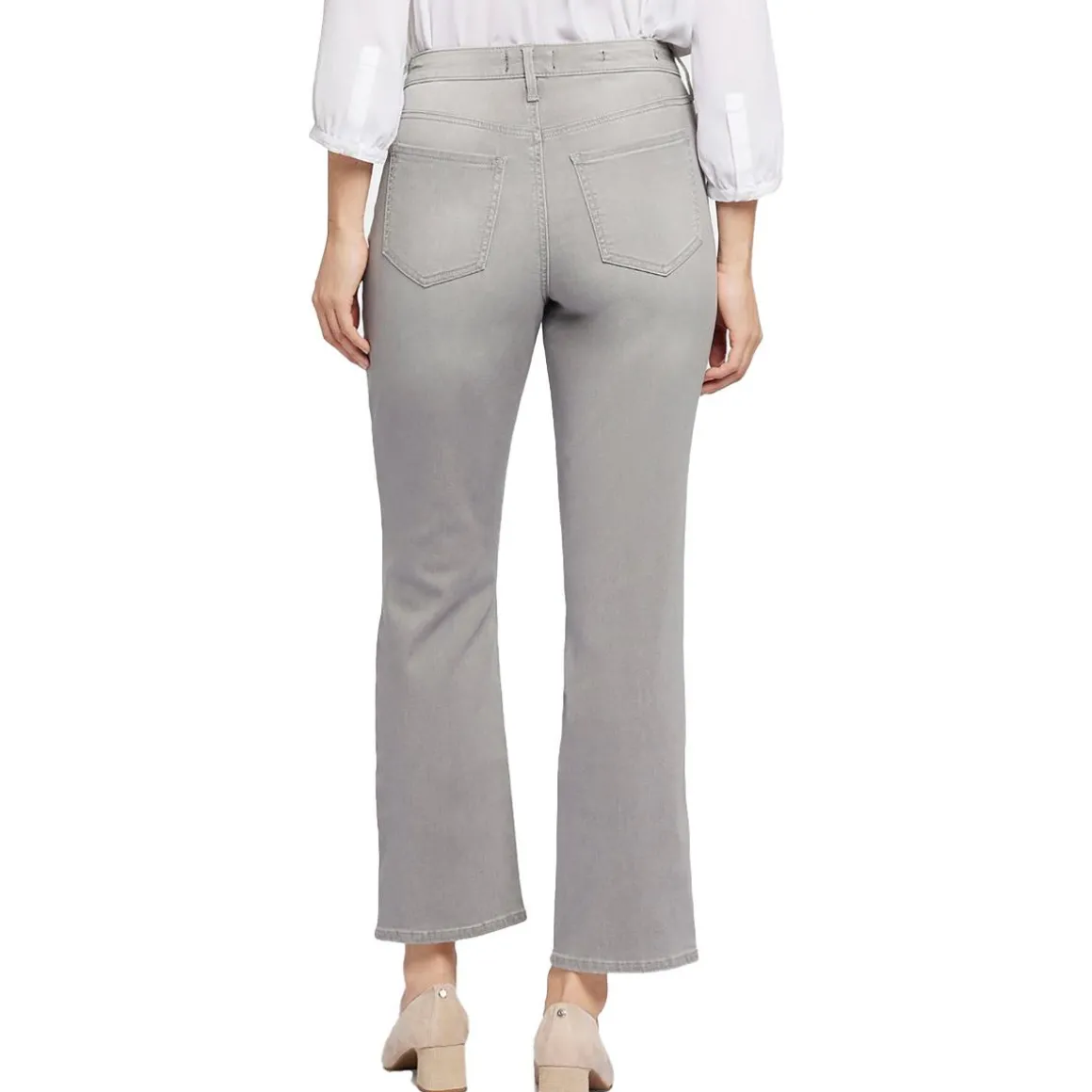 Relaxed Ankle Straight Leg Jeans