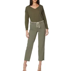 Relaxed Fit Flat Front Trouser Pants