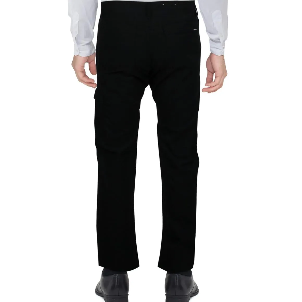 Relaxed Nylon Straight Leg Pants