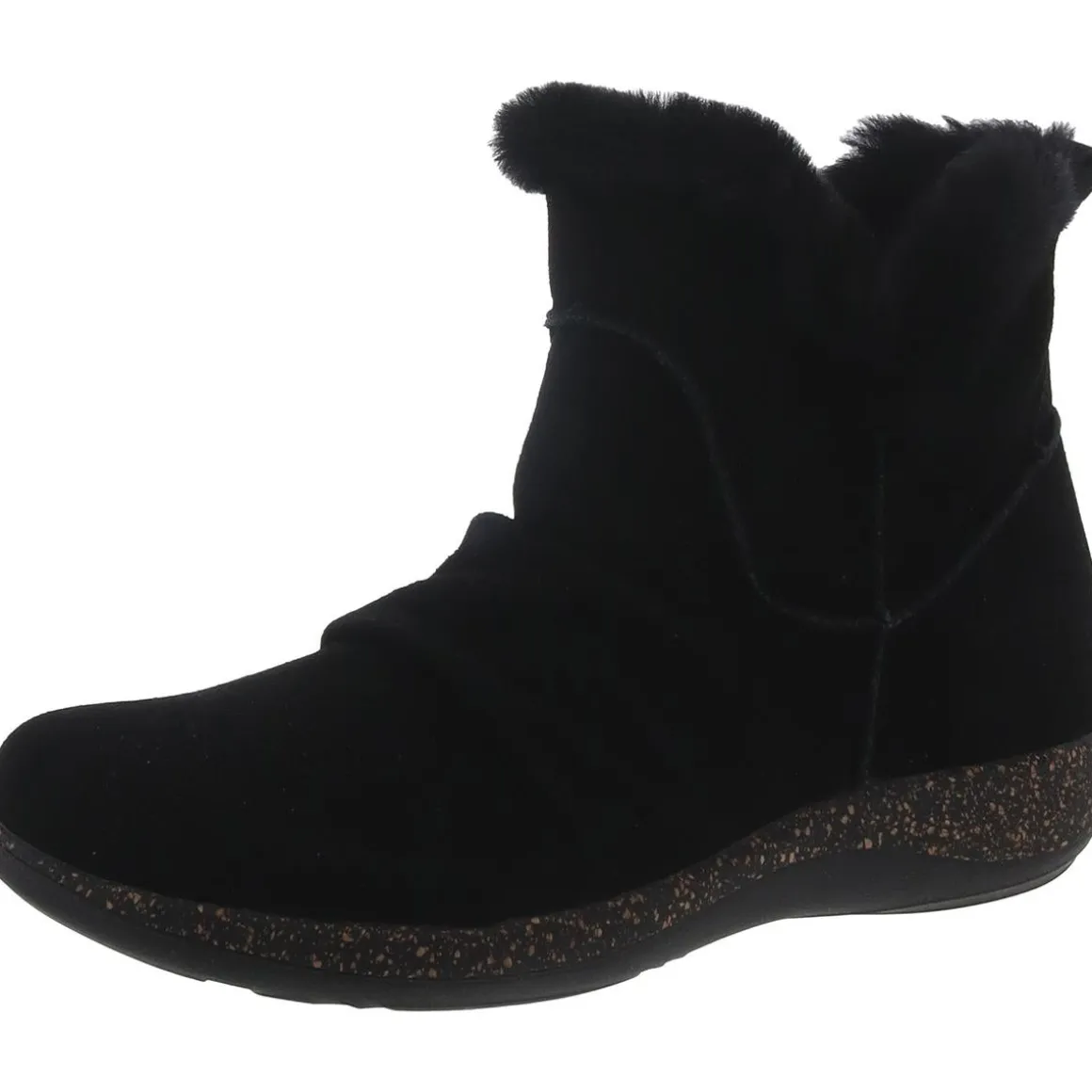 Remi Faux Fur Leather Mid-Calf Boots