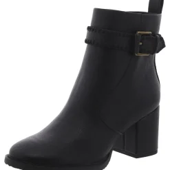 Rexx Zipper Block Heel Mid-Calf Boots