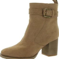Rexx Zipper Block Heel Mid-Calf Boots