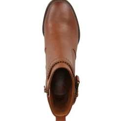 Rexx Zipper Block Heel Mid-Calf Boots