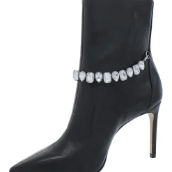 RHEA Leather Pointed Toe Ankle Boots