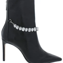 RHEA Leather Pointed Toe Ankle Boots