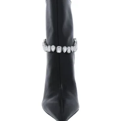 RHEA Leather Pointed Toe Ankle Boots