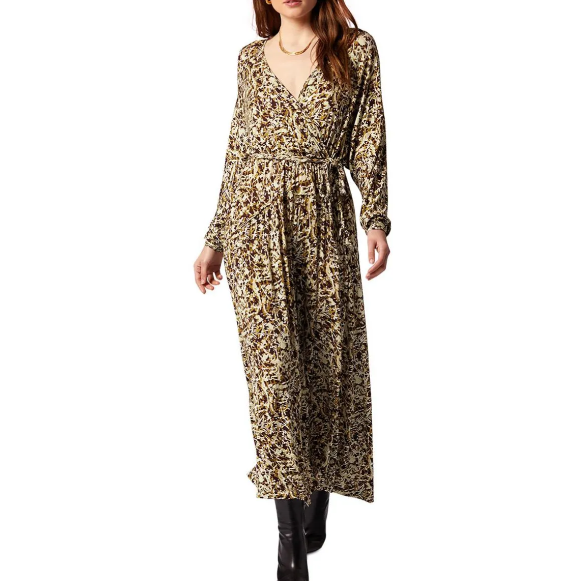 Rhodes Printed Rayon Jumpsuit