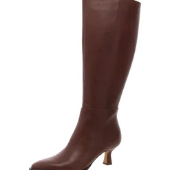 Ribbed Knee-High Boots