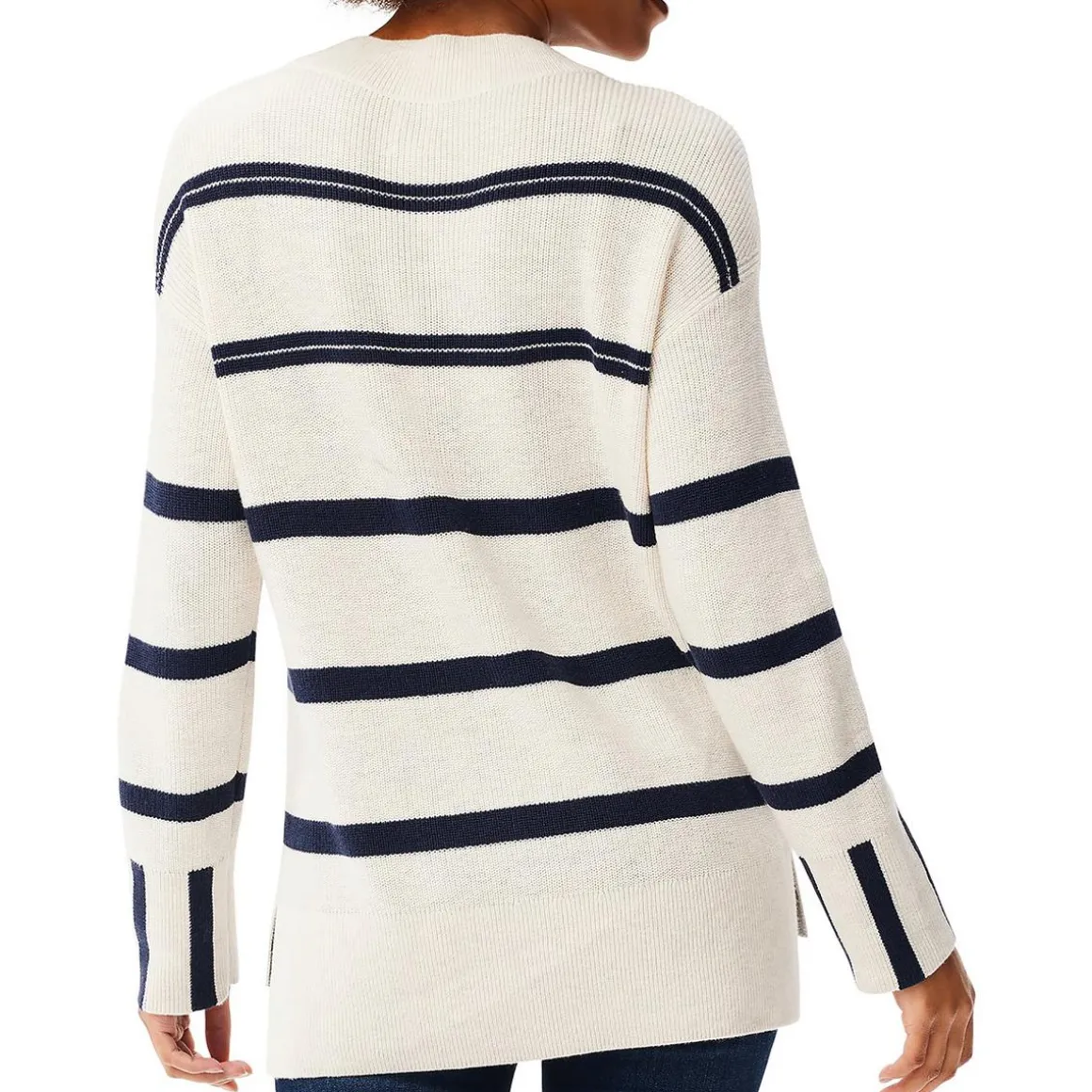 Ribbed Casual Pullover Sweater