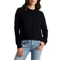 Ribbed Crewneck Crewneck Sweater