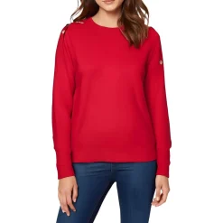 Ribbed Crewneck Pullover Sweater