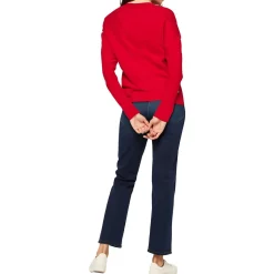 Ribbed Crewneck Pullover Sweater