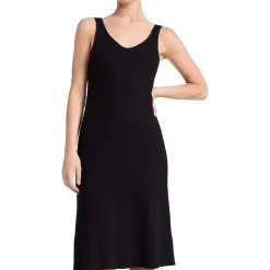 Ribbed Fit&Flare Fit & Flare Dress