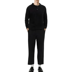 Ribbed Knit Pullover Sweater