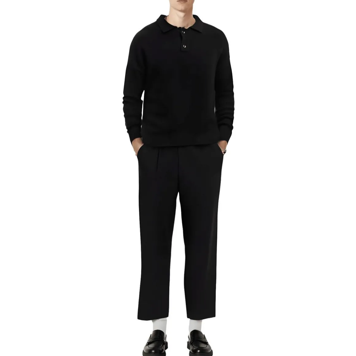 Ribbed Knit Pullover Sweater