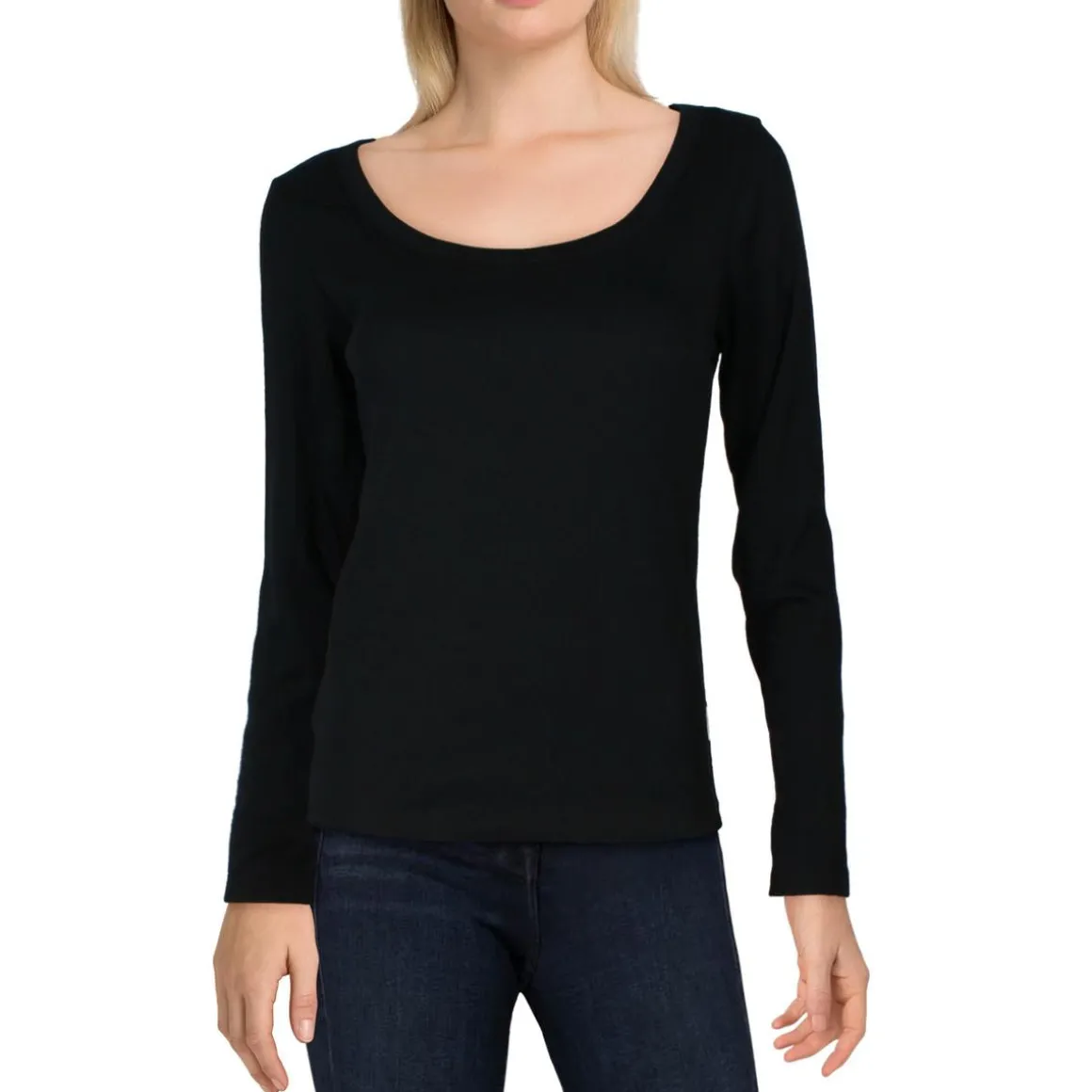 Ribbed Knit Pullover Top