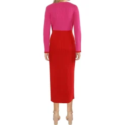 Ribbed Knit Sweaterdress