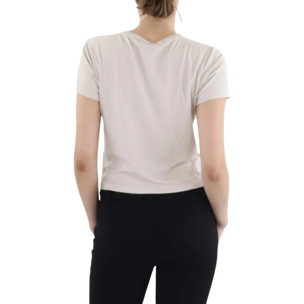 Ribbed Modal Cropped