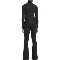 Ribbed Modal Turtleneck Top