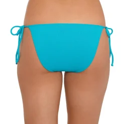 Ribbed Side-Tie Swim Bottom Separates