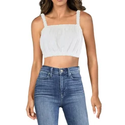 Ribbed Tank Top Cropped