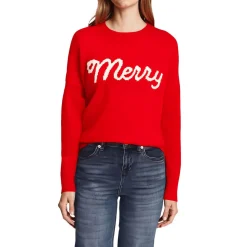 Ribbed Trim Pullover Sweater