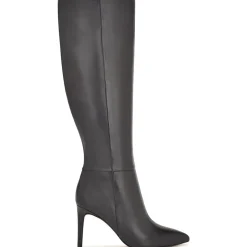Richy Leather Dressy Knee-High Boots