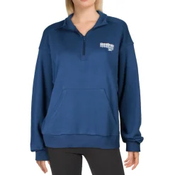 RIE 1/4 Zip Pocket Cotton Sweatshirt