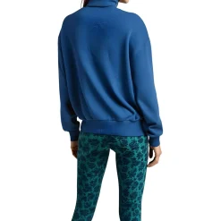 RIE 1/4 Zip Pocket Cotton Sweatshirt