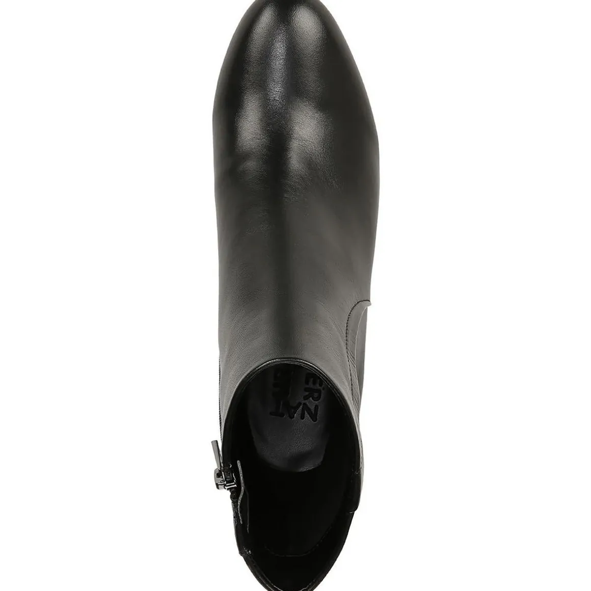 River Block Heel Almond Toe Ankle Boots