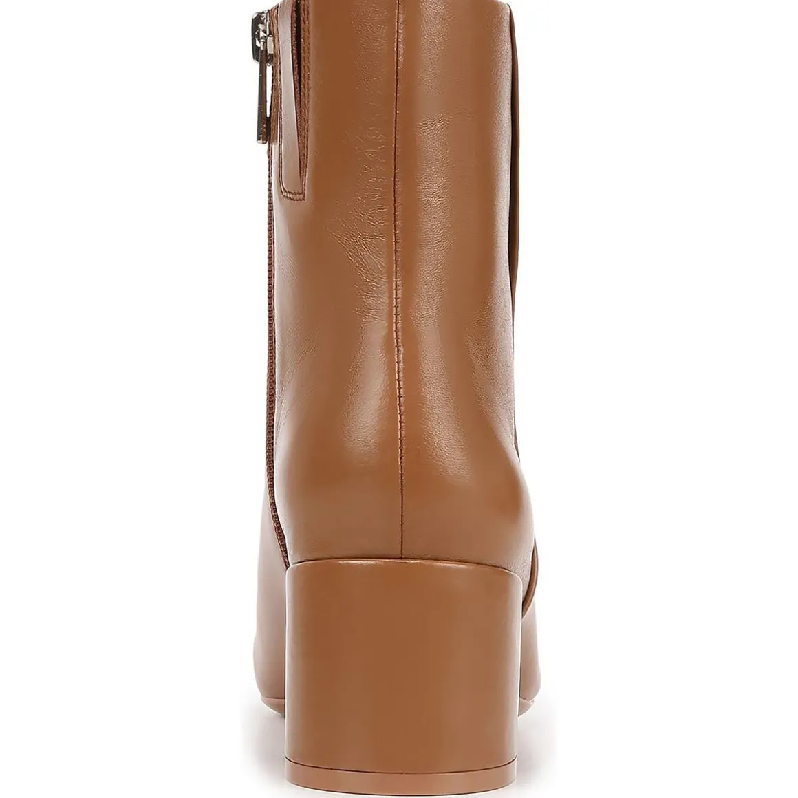 River Block Heel Almond Toe Ankle Boots