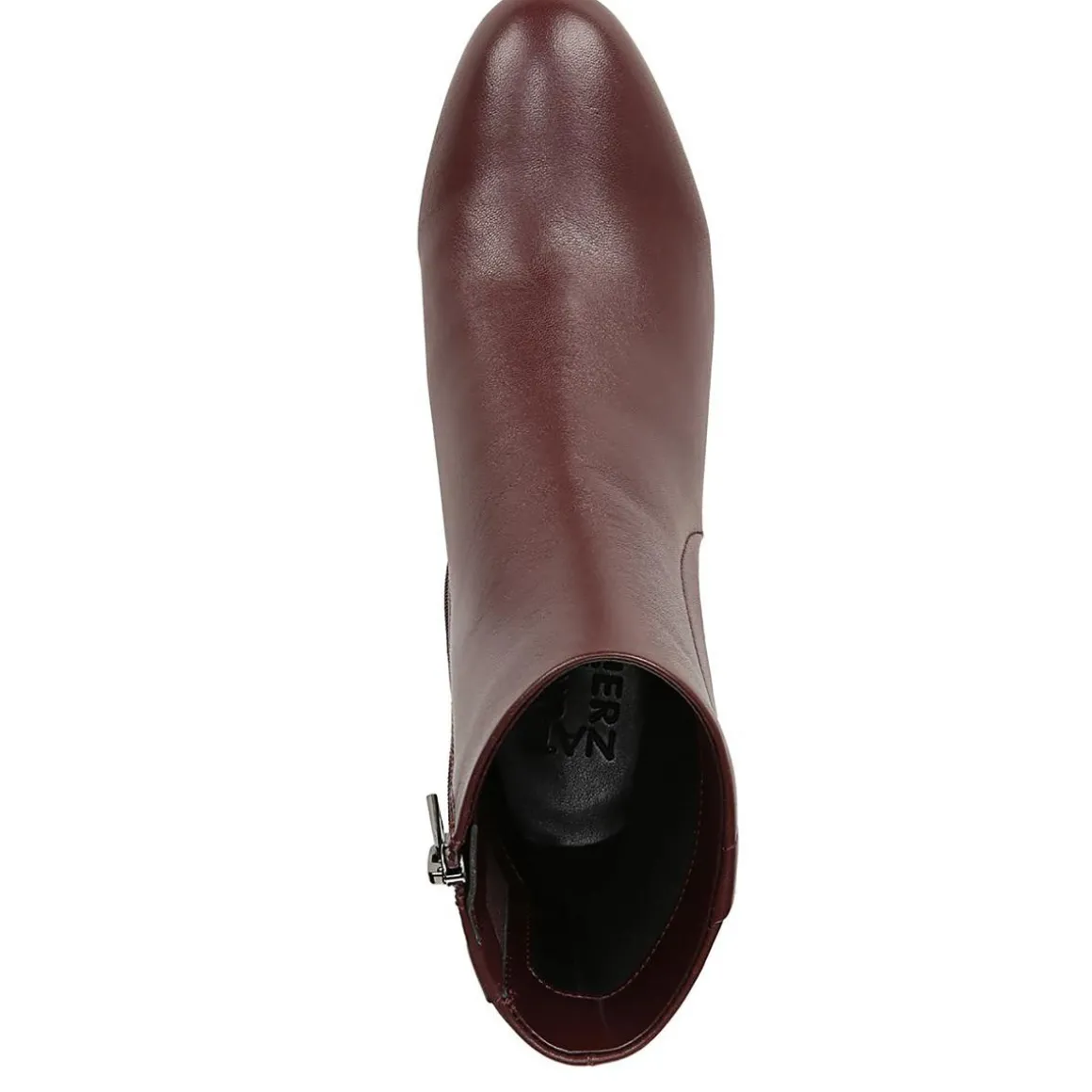 River Block Heel Almond Toe Ankle Boots